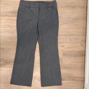 New York & Company Charcoal Straight-Leg Dress Pants